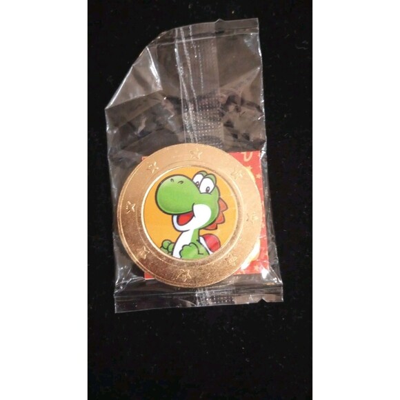 Wonder Ball Super Mario Bros (Nintendo Series 2) - YOSHI Coin - SEALED! - Picture 1 of 2